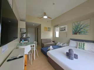 Furnished Studio Condo with balcony For Sale across SM City Cebu Mabolo