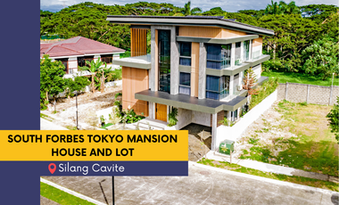 House and Lot For Sale in South Forbes Tokyo Mansion at Silang Cavite