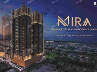 1 Bedroom Unit with Balcony for sale in Cubao Quezon City Mira Residences