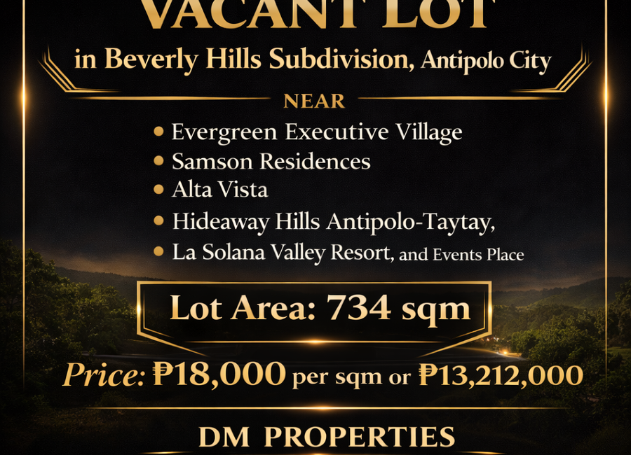 3rd Avenue, Beverly Hills, Antipolo, Rizal