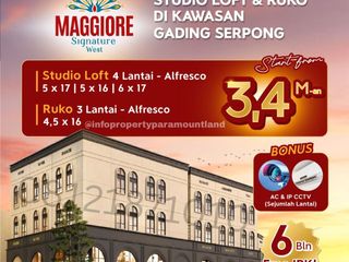 RUKO 3 LANTAI TERMURAH DI KAWASAN GADING SERPONG - BSD