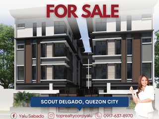Modern Townhouse For Sale in Scout Area, Quezon City
