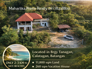 11,800 sqm Farm house for sale at Calatagan, Batangas near Playa Calatagan and known resorts