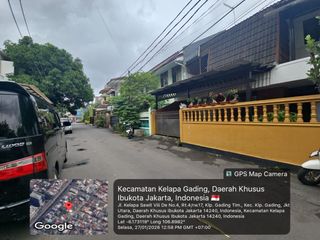 Dijual Lelang Rumah Kamp Kelapa Gading Jalan Kelapa Sawit, Kelapa Gading - Jakarta Utara
