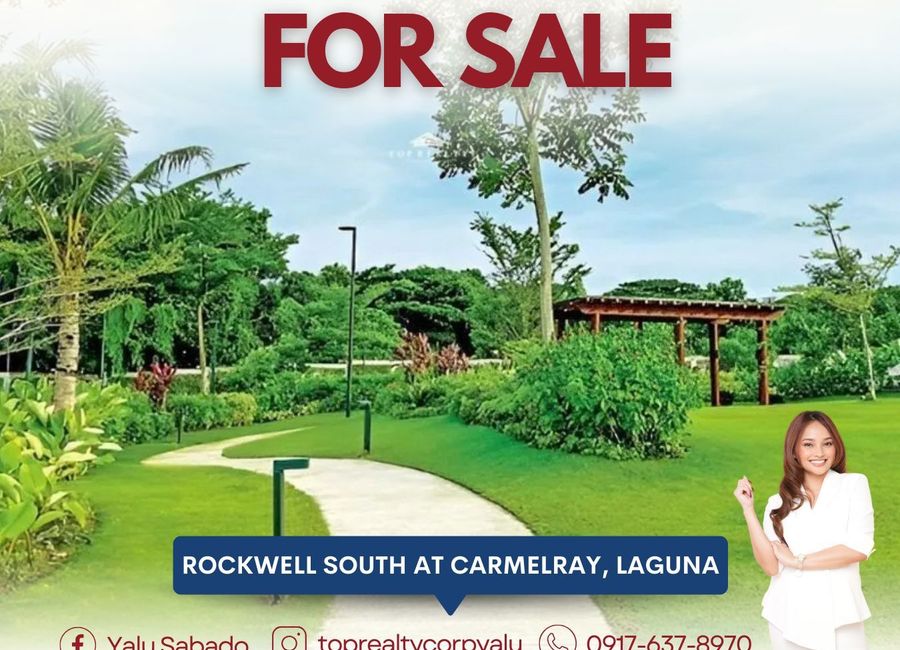 Rockwell Carmelray Drive, Rockwell South at Carmelray, Canlubang, Calamba, Laguna