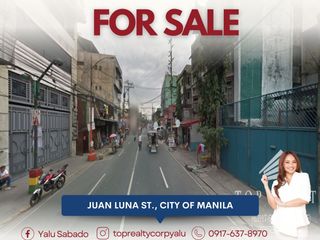 For Sale 700 sqm Industrial Warehouse in Juan Luna Street, City of Manila