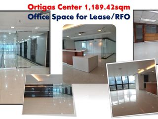 Office for Lease F.A. 1,189.42sq.m./PEZA Bldg., Open 24/7, Ortigas Center/CBD, Pasig City