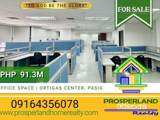 OFFICE SPACE FOR SALE – ORTIGAS CENTER, PASIG CITY