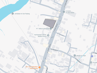 Dijual Tanah di Tebing Tinggi kota Luas 3.789 m2, SHM
