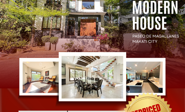 FOR SALE Modern House in Paseo De Magallanes Phase 1, Magallanes Village, Brgy. Magallanes, Makati City