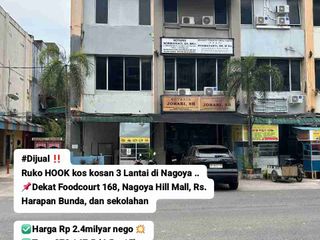 Dijual Ruko Hook Ruko Kos Kosan Batam Nagoya