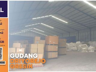 Dijual Gudang Besar Nol Jalan Raya Driyorejo – Akses Mudah ke Tol, Cocok Industri & Logistik