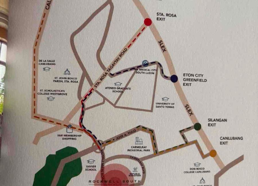 Rockwell Carmelray Drive, Rockwell South at Carmelray, Canlubang, Calamba, Laguna image 3