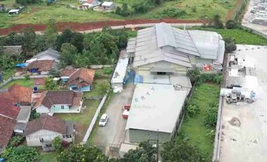 Pabrik Zona Industri Panongan – Tanah 9.954 m², Akses Kontainer 40 Feet, Dekat Tol Pasir Barat
