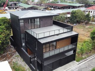 THE OBSIDIAN MODERN RESIDENCE in Taytay Rizal (Fully Air-conditioned with Private Indoor Swimming pool)