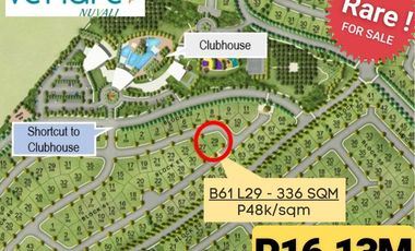 🌟Rare Corner Single Loaded Lot (336 sqm) for sale - Venare Nuvali