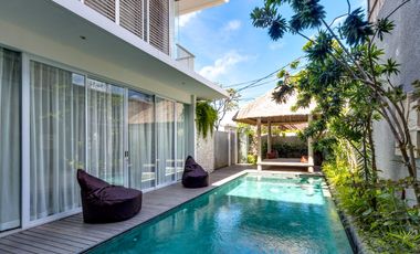 3BR Beachside Villa in Kerobokan | Fully Furnished, Prime Location