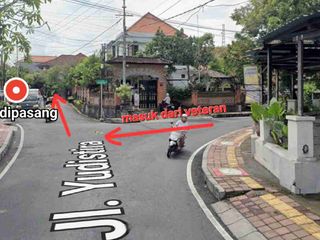 jual tanah 4,77are cck utk usaha, BONUS rumah+toko di jalan setiaki area veteran pusat Denpasar