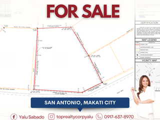 FOR SALE Commercial Lot in San Antonio, Makati City