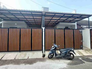 Di jual rumah baru minimalis permanen di dalam perumahan atapnya full dak cor Lokasi jln impres Ciledug Tangerang kota