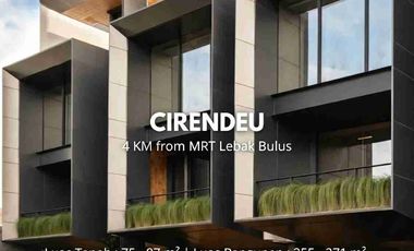 DI JUAL RUMAH 3 LANTAI CIREUNDEU
