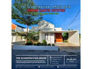 Dijual Rumah Scandinavian di Lampoh Daya - Hunian Cantik Estetik!