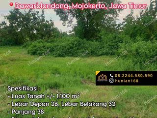 sewa Tanah Gudang Pergudangan Industri Raya Provinsi Propinsi Jetis Dawarblandong Mojokerto Kota Jawa Timur