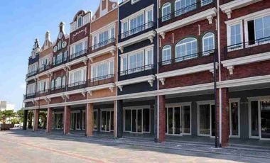 Rukan 3 lantai +rooftop Amsterdam PIK 2 Boulevard Utama