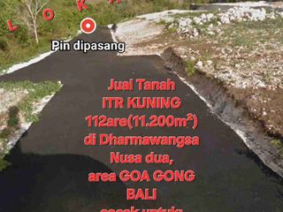 jual tanah 112are darmawangsa dekat goa gong