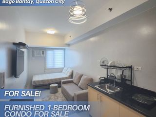 For sale: 20-sqm 1BR Condo For Rent or For Sale at the Grass Residences, Quezon City