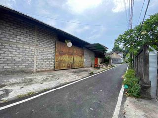 DIJUAL TANAH BONUS BANGUNAN GUDANG DI BADAK AGUNG RENON COCOK UNTUK RUMAH PRIBADI