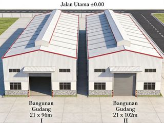 Gudang Jalan Sudamanik Parung Panjang Bogor New Unit Disewakan Lokasi Strategis