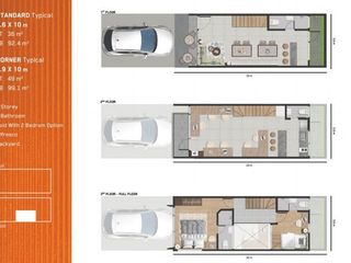 Traffic tinggi Ruko 3 Lantai, Backyard, Free PPN SOHO Modern Park Serpong Karawaci