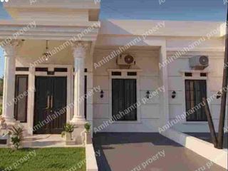 Rumah mewah modern di jakarta timur cipayung Dalam cluster.