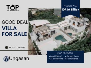 2 units villa siap running total 6 kamar tidur di Ungasan Dekat Savaya Bali