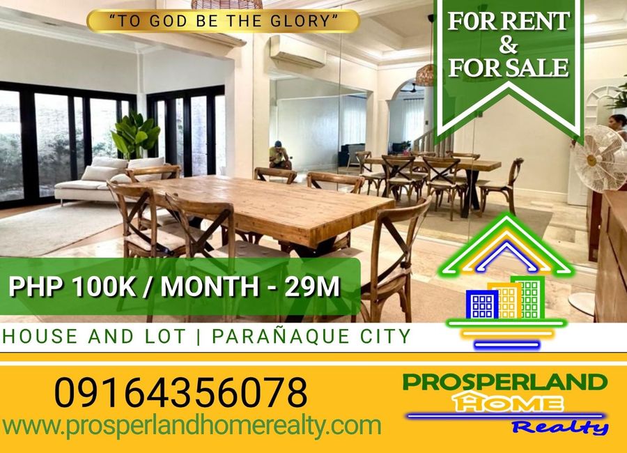 HOUSE AND LOT FOR RENT IN PAARAÑAQUE CITY | Lamudi.com.ph
