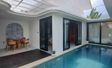 new villa leasehold 29 years near sanur ready to rent it out or stay