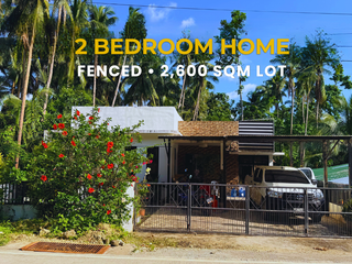 2BR House for Sale in San Francisco, Camotes | 2,600 sqm Lot Along Main Road