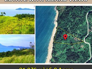 21,276 m2 / 5.2 Acres | Overlooking Beachfront Estate with Island Views