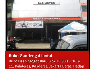 Di Jual Ruko Gandeng 4 Lantai di Ruko Daan Mogot Baru Kalideres, Kalideres,Jakarta Barat.
