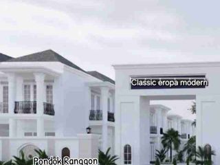 Rumah 2 Lantai gaya Classic eropa dicipayung jakarta timur.