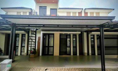 Dijual rumah 1 1/2  lantai semi furnished citra raya Tangerang