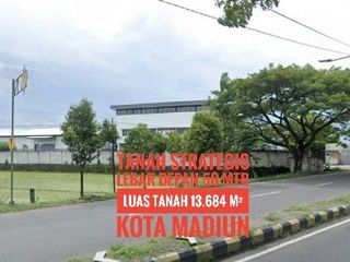 L// Tanah LD 58 mtr, Ringroad Barat KOTA MADIUN Lokasi Cantik