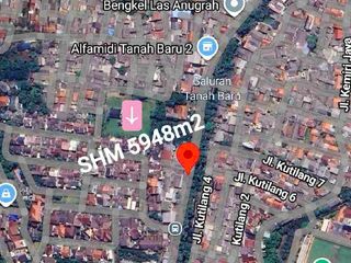 Disewakan Tanah Jalan Tanah Baru Beji Depok Tanah Lapangan Poncol