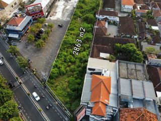LAHAN  LOKASI PREMIUM DAN STRATEGIS  AREA PUSAT BISNIS DI JALAN UTAMA TEUKU UMAR   DENPASAR