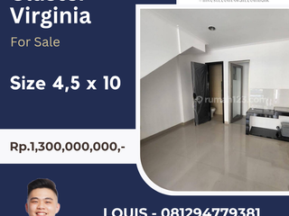 JUAL RUMAH PIK2 SHM TERMURAH CLUSTER VIRGINIA