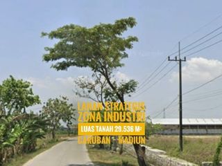 H// Tanah KIP (Kawasan Peruntukan Industri) Caruban MADIUN, Lokasi Strategis