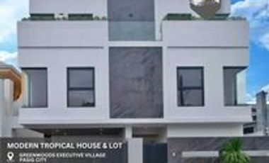 3 Storey House and Lot for Sale in Greenwoods Executive Village, Pasig City