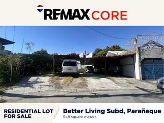 FOR SALE: Residential Lot in Better Living Subdivision, Paranaque City