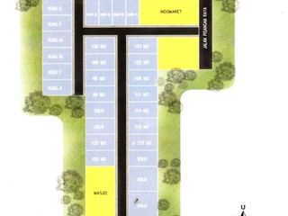 Tanah Kavling Siap Bangun Dalam Cluster ( Tesedia Luas Tanah Bervariasi LT. 96 M2 s/d 135 M2 )